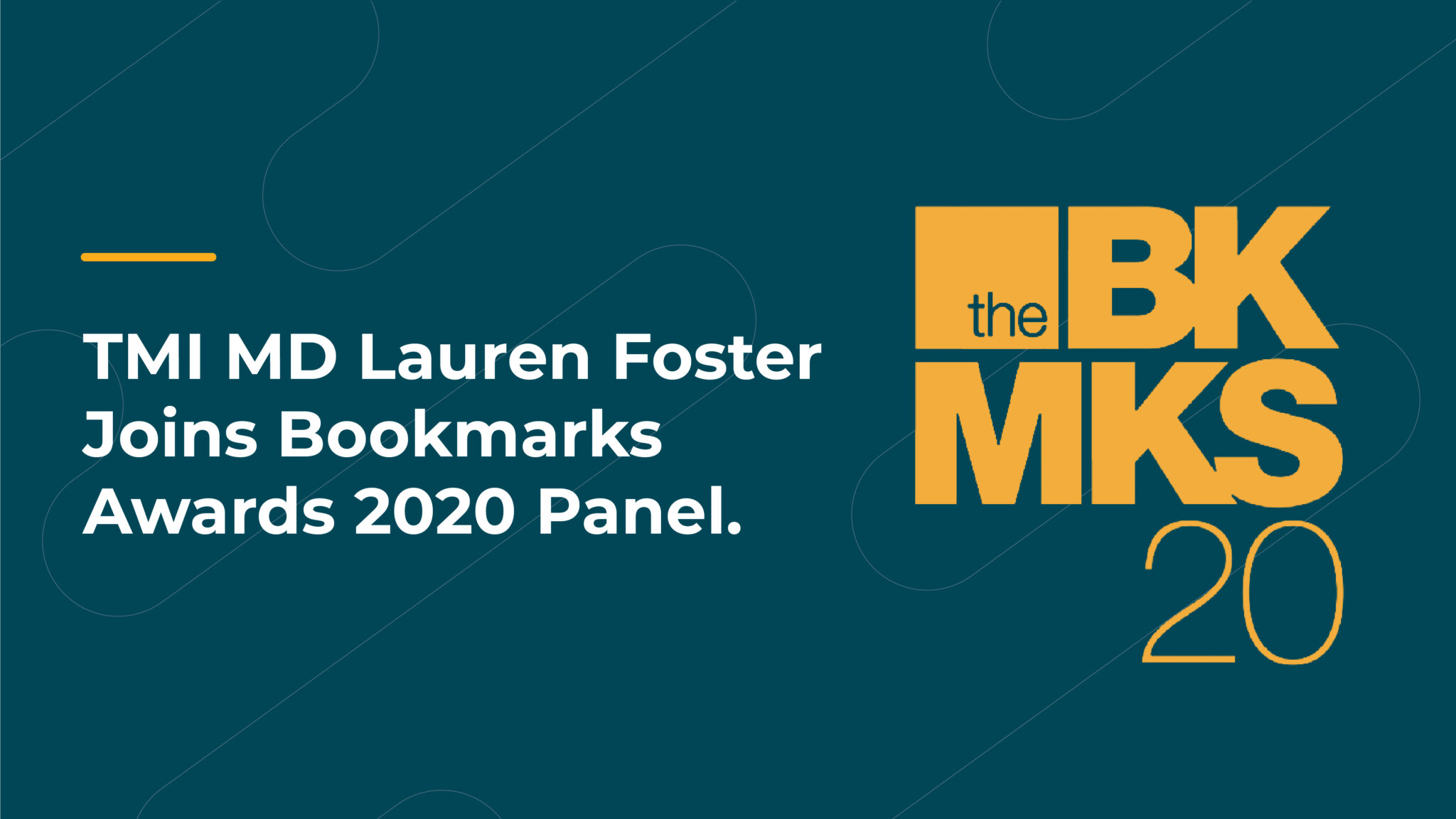 TMI MD Lauren Foster Joins Bookmarks Awards 2020 Panel